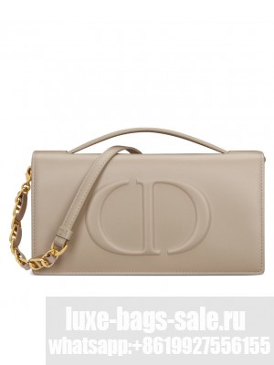 Christian Dior CD Signature Mini Bag Apricot