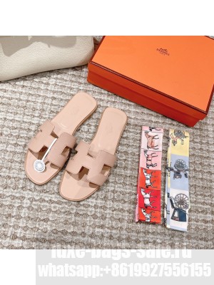 Hermes Oran Flat Slide Sandals 2023 Collection 090