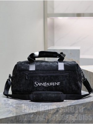 SAINT LAURENT Travel Bag Y871665 black