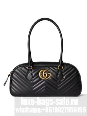 Gucci GG MARMONT MEDIUM TOP HANDLE BAG 795218 black