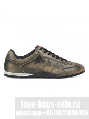 Gucci Unisex Shift Sneaker 857016 Coffee
