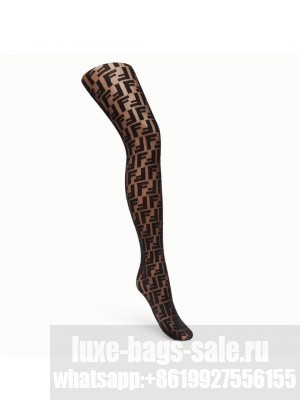FENDI LOGO TIGHTS NWT