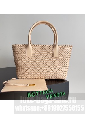 Bottega Veneta Small Cabat 730297 light praline