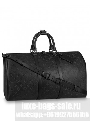Louis Vuitton Keepall Bandouliere 50 M44810 Black