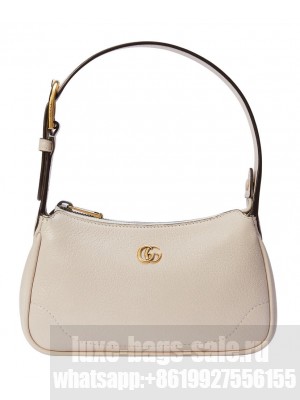 Gucci Aphrodite Shoulder Bag With Double G 739076 Cream