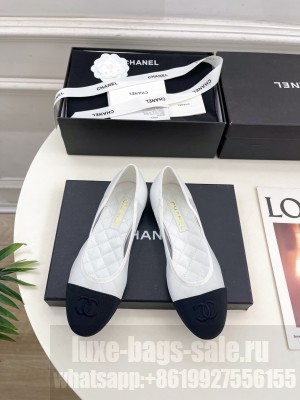 Chanel Ballet flats mesh & Grosgrain white 2025