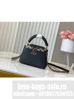 Louis Vuitton Capucines Mini M48864 black