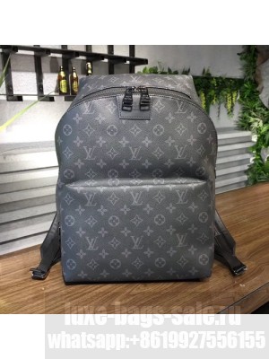 Louis Vuitton Apollo Backpack 28cm Monogram Eclipse Canvas Leather Fall/Winter 2017 Collection M43186, Noir