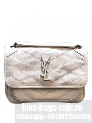 Saint Laurent Baby Niki Chain Bag 5330370 White