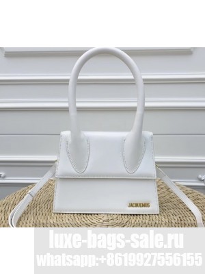 Jacquemus Leather Le Chiquito Bag White