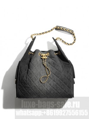Chanel 25 Medium Handbag AS5311 Black