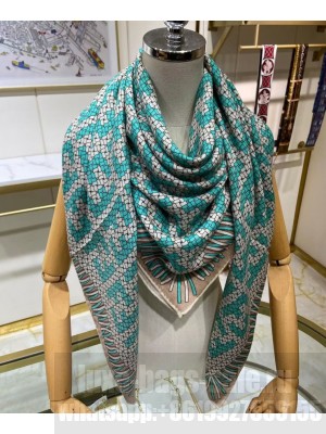 Fendi Women s FF Interlock Graphic Print Scarf Green