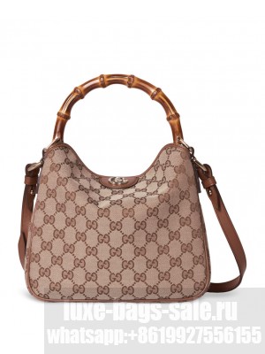 Gucci Diana Small Shoulder Bag 799865 Apricot