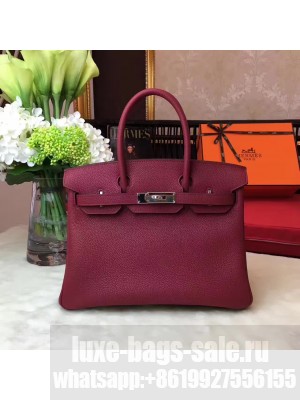 HERMES ROUGE GRENADE  BIRKIN BAG 2017 CLASSIC STYLE TOGO CALFSKIN 01