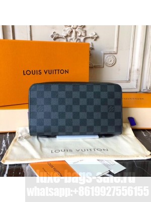 Louis Vuitton Zippy XL Wallet 22cm Damier Graphite Canvas Fall/Winter 2017 Collection N41503, Graphite