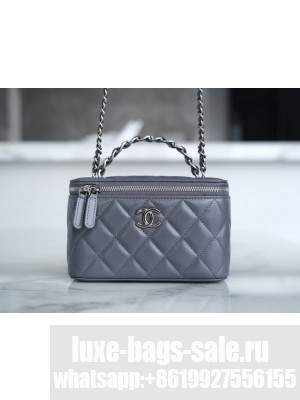 CHANEL 23K CLUTCH WITH CHAIN AP3768 gray