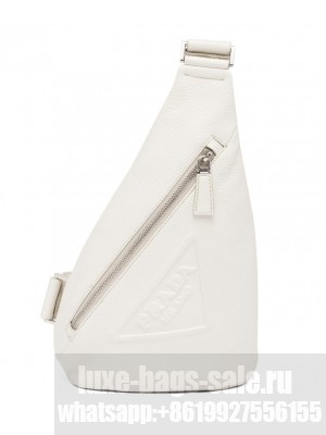 Prada Cross Leather Bag 2VZ098 Cream