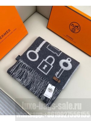 Hermes Casaque Keychain Scarf