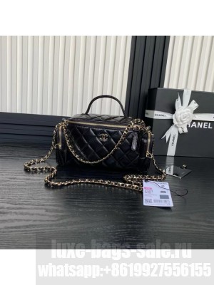 Chanel CAMERA CASE AS5222 black