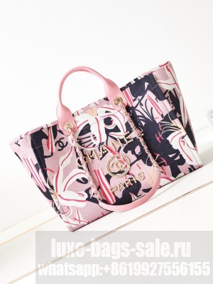Chanel LARGE 23A SHOPPING BAG AS66941 PINK