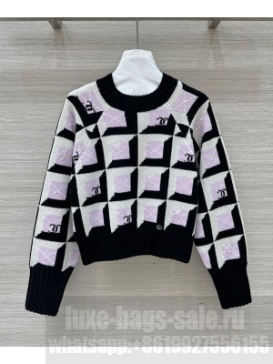 Chanel Women's Cashmere Sweater Black