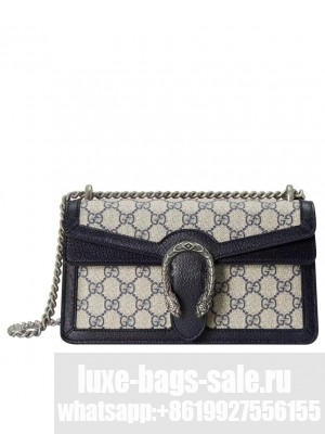 Gucci Dionysus Small GG Shoulder Bag 499623 Dark Blue
