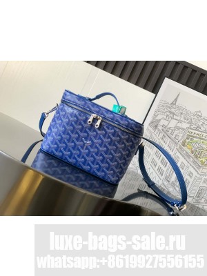 Goyard Muse Vanity Case Blue