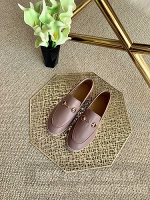 GUCCI LEATHER HORSEBIT ESPADRILLES PINK 2021 Collection