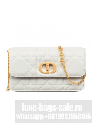 Christian Dior Miss Caro chain bag White