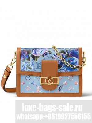 Louis Vuitton Dauphine MM M21266 Blue