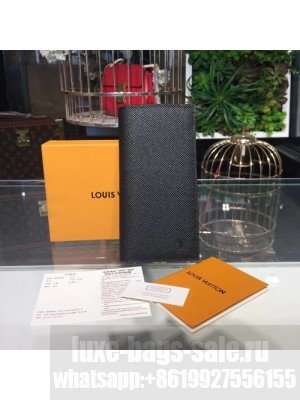 Louis Vuitton Alexandre Wallet Taiga Leather Canvas Fall/Winter 2017 Collection M64507, Ardoise