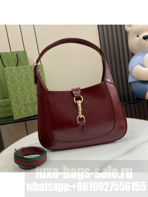 Gucci Vintage Jackie 1961 Original Leather Hobo Bag 636706 Wine