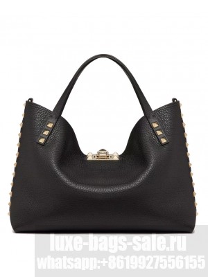 Valentino Garavani Rockstud Small Bag Black