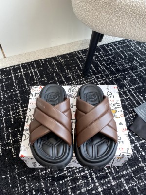 Dolce & Gabbana Man's Calfskin Slide sandals 012