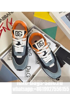 Dolce & Gabbana Man's Mixed-material DG CUSHION sneakers 03