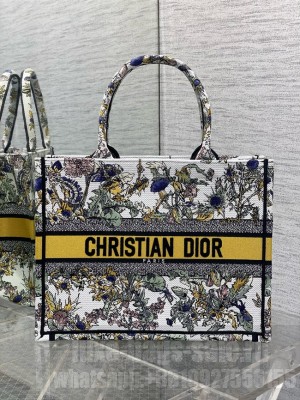 Medium Dior Book Tote Embroidery Embroidery M1296ZTDT-3