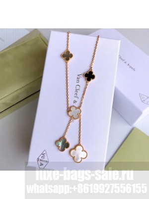 Van Cleef & Arpels Clovers Necklace 01 2020 Collection