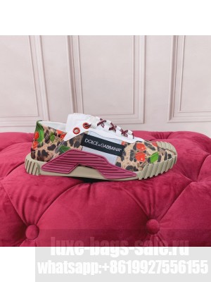 DOLCE & GABBANA NS1 SLIP ON SNEAKERS IN MIXED MATERIALS 2022 013