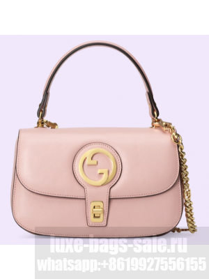 GUCCI BLONDIE TOP-HANDLE BAG 735101 Light pink