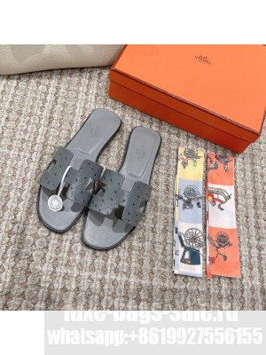 Hermes Oran Flat Slide Sandals 2023 Collection 041