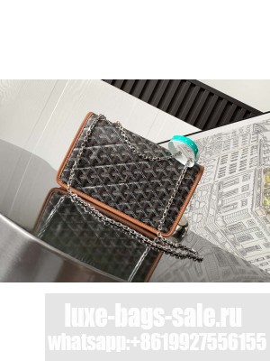 Goyard Alexandre III Bag Black & Tan