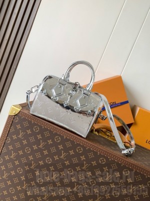 Louis Vuitton Speedy Bandouliere 20 M11987 Silver