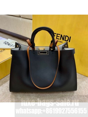 Fendi Large Peekaboo X-Tote Bag Black 2021 Collection