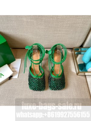 Bottega Veneta Women's Sparkle Stretch All Green