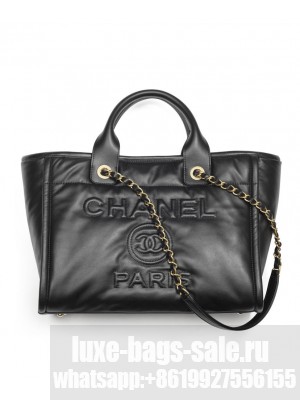 Chanel Small Shopping Bag AS3257 Black