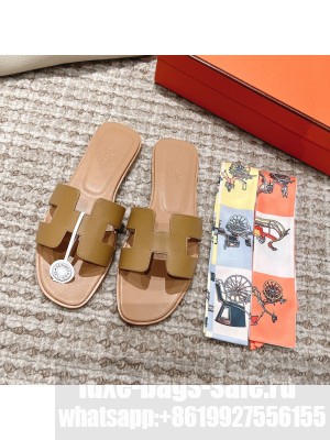 Hermes Oran Flat Slide Sandals 2023 Collection 088