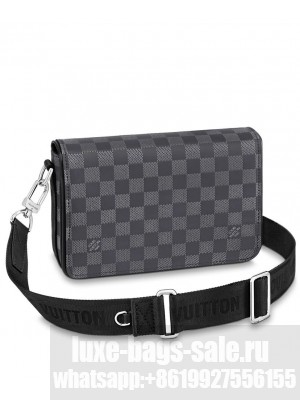 Louis Vuitton Studio Messenger Bag N50007 Black