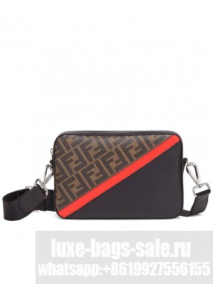 Fendi Camera Case Fabric Bag 7M0286 Red