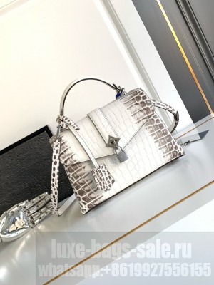 Louis Vuitton Original Leather M84713 white&silver