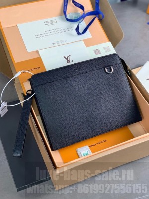 Louis Vuitton POCHETTE VOYAGE MM M81745 black